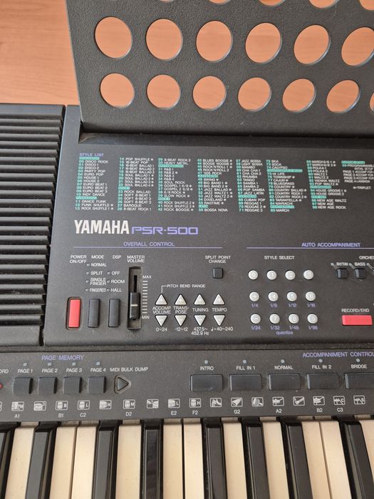 Keyboard Yamaha PSR 500