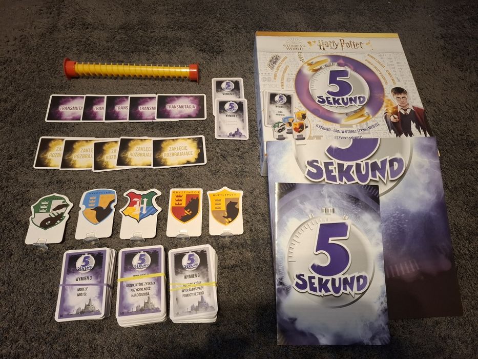 Gra planszowa - Harry Potter- 5 sekund - wysyłka gratis