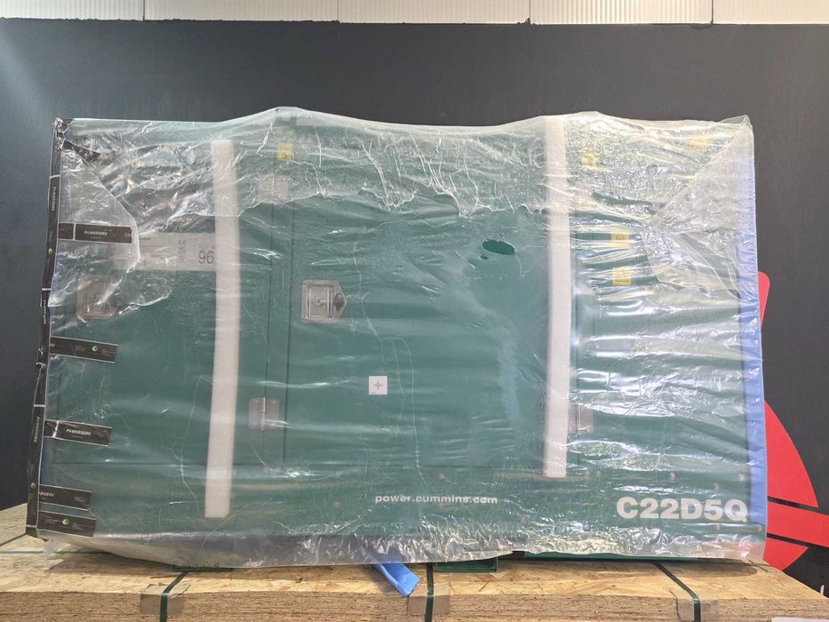 Gerador Industrial Cummins C22D5Q - 1500Rpm -  Prime 20KVA - Standby 22KVA - Novo Com garantia