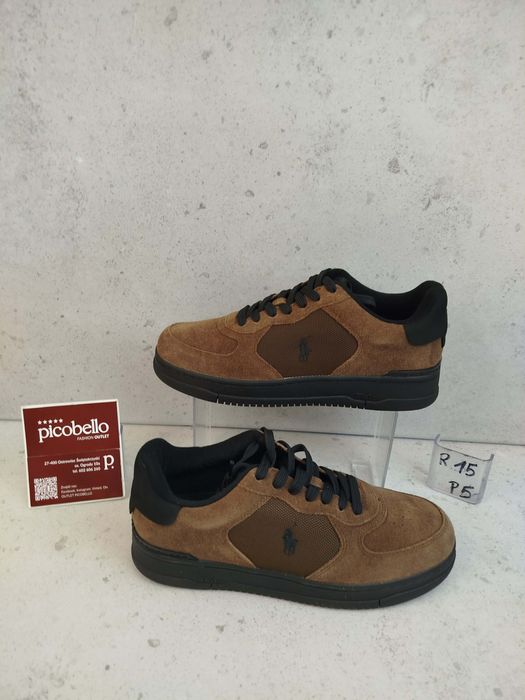 Buty Polo Ralph Lauren Masters Crt -Sk -Ltl Brown