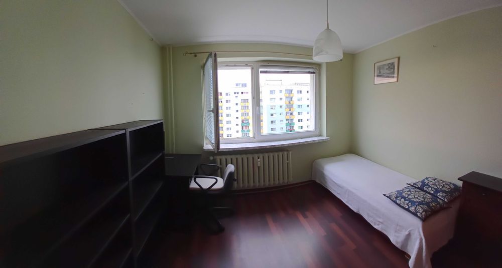 Cichy, jasny pokój 12m2, świetny dojazd do centrum
