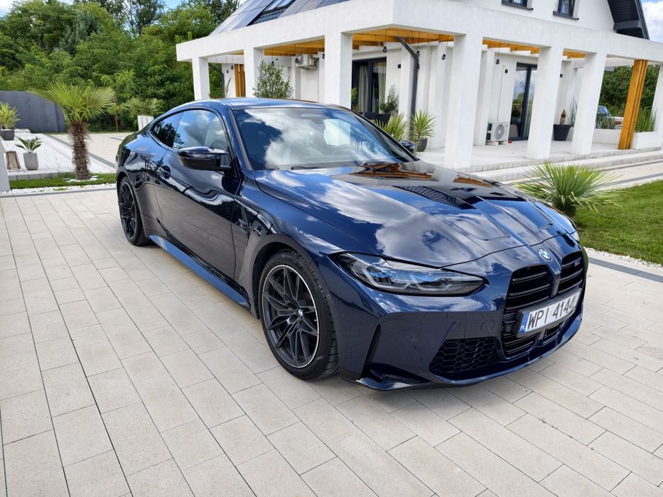Bmw M4 competition xDrive 2024r. CESJA LEASINGU folia PPF przedłużona gwarancja 5lat lub 100tys km