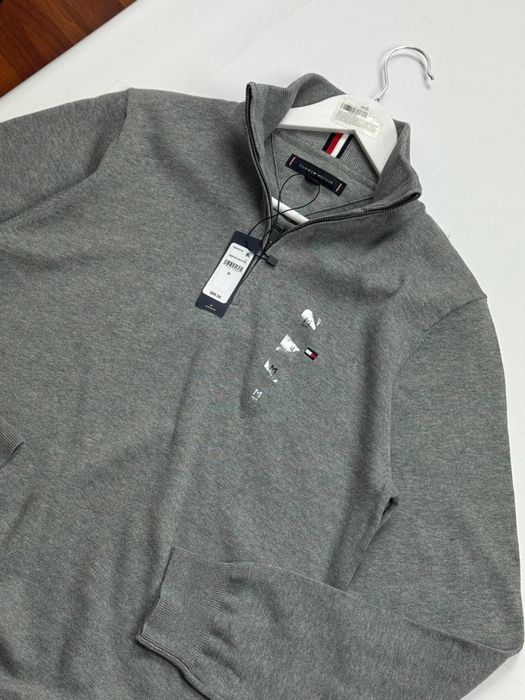 Кофта напівзамок Tommy Hilfiger 1/3 zip Оригінал (полузамок)