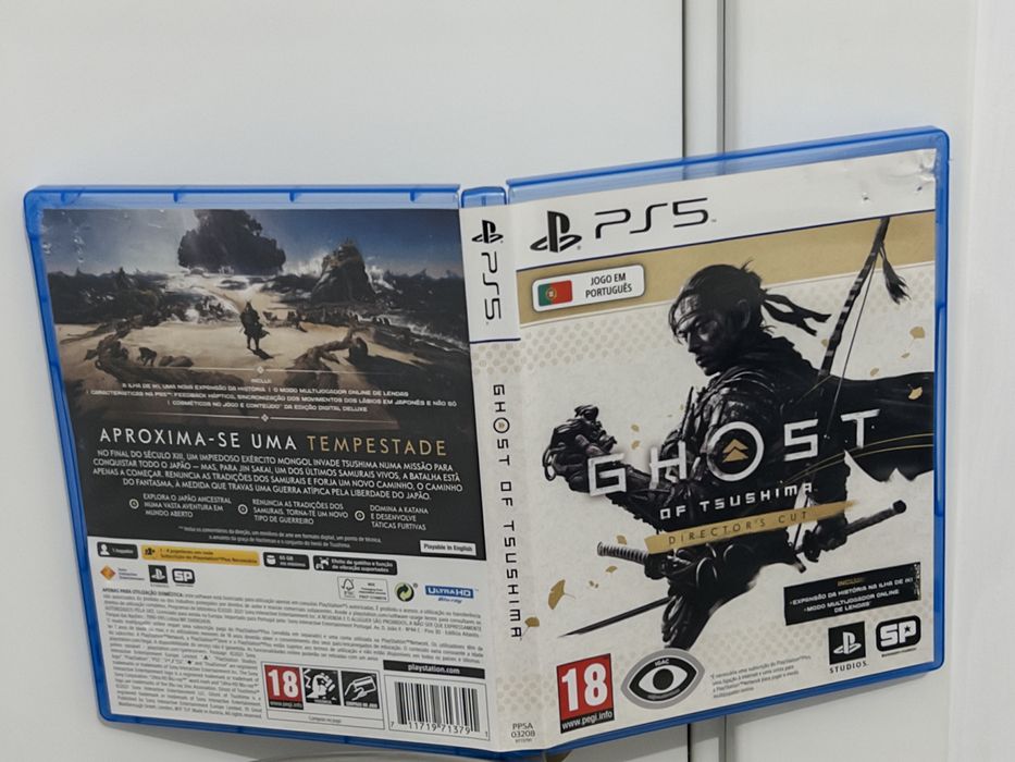 Ghost of Tsushima Director’s Cut PS5 – disco impecável