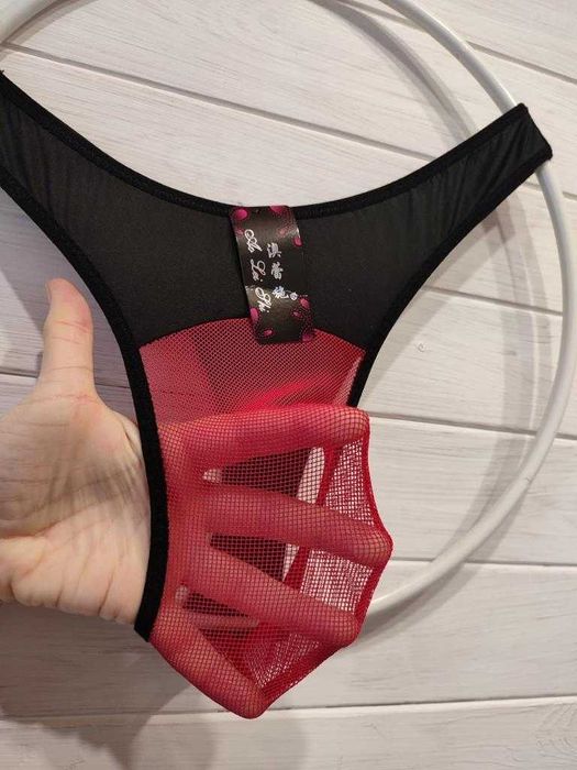 мужские ажурные трусики  стринги от бренда  Clever-все размеры -2 вида