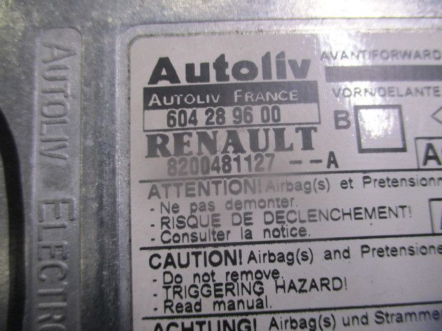 Centralina airbag RENAULT Megane II Break (KM0/1_)