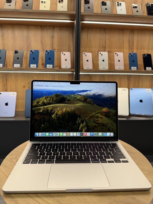 Магазин! Гарантія! 94% АКБ MacBook Air 13” M2 8/256Gb Silver макбук