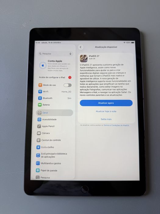 Apple iPad 10.2” 9a Geraçao 2021 com capa para criancas
