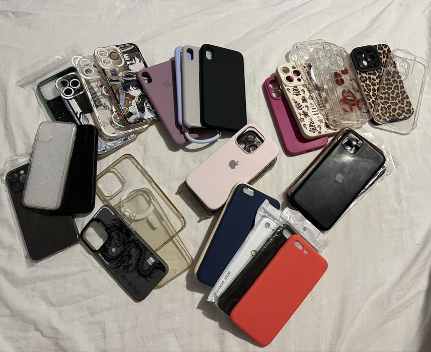 Продаю нові та б/у  чохли на iphone