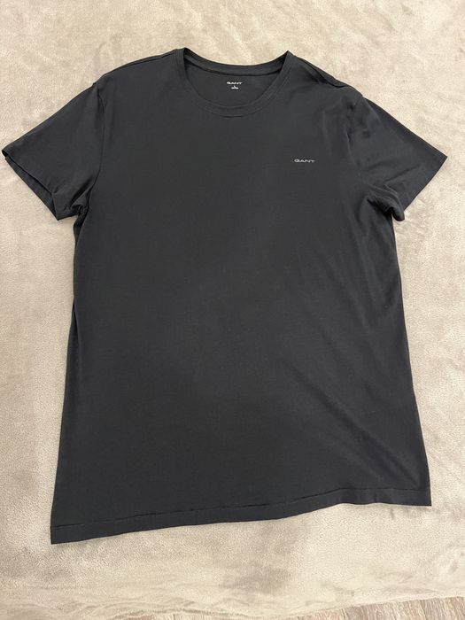 Оригінальна натільна футболка чоловіча бавовняна GANT C-Neck T-Shirt