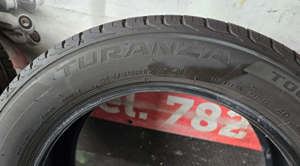 opony bridgestone turanza 215/55 r17 17 lato