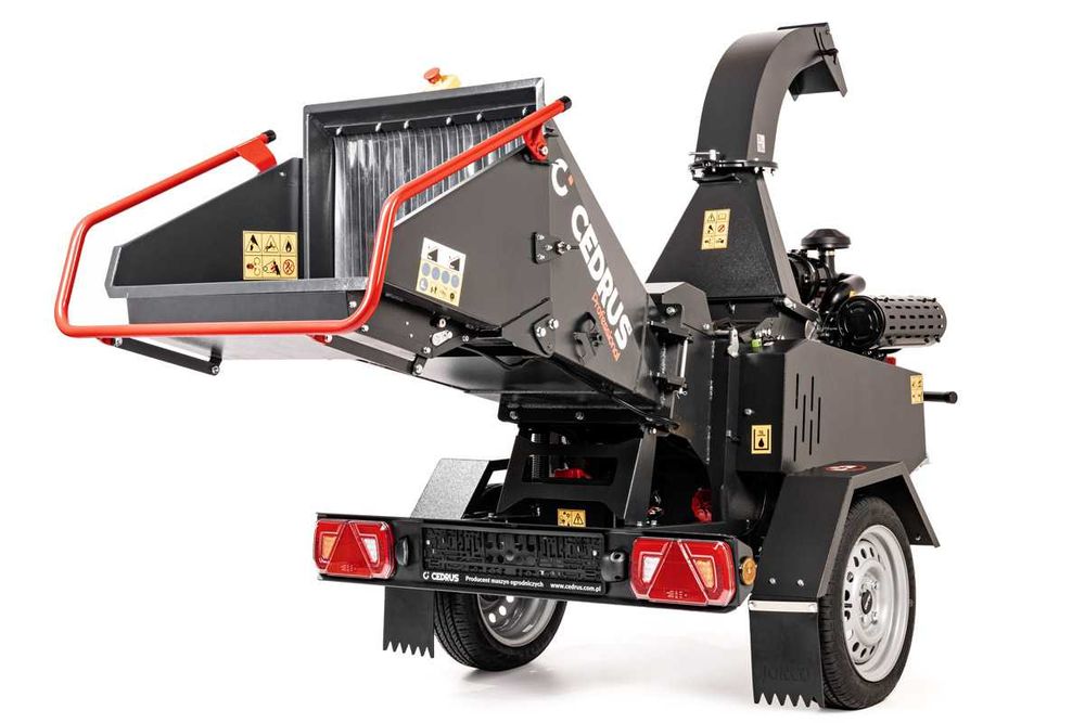 Rozdrabniacz spalinowy CEDRBR13P 130mm hydrauliczny podajnik antystres IFS podwozie AL-KO