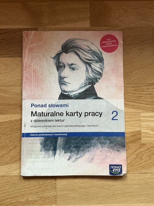 Ponad słowami 2 maturlane karty pracy z dziennikiem lektur