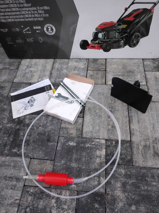 Kosiarka spalinowa z napędem fplmp196 silnik Loncin