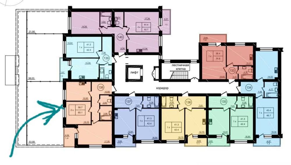 ТОПовая 2-квартира с террасой. Парк Фонтанов