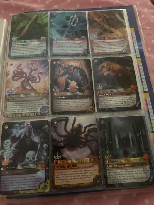Cartas de monstros