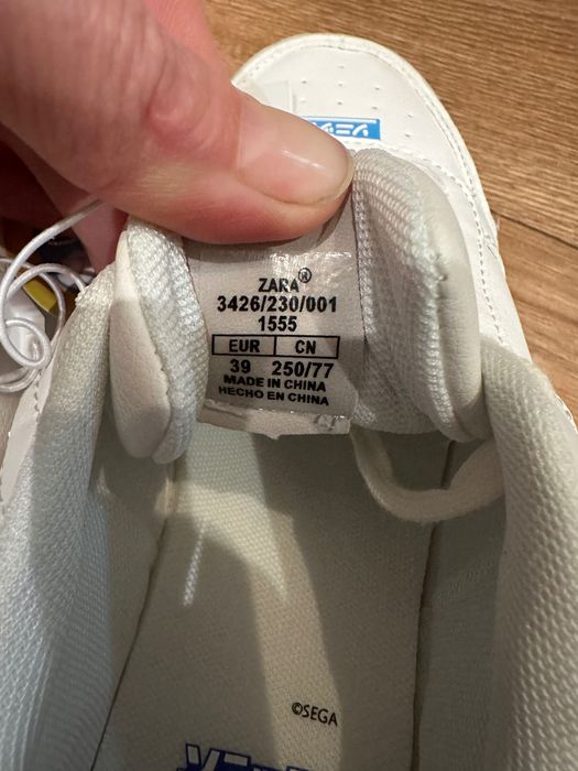 Кросівки Zara , р.39 ( 25 см)