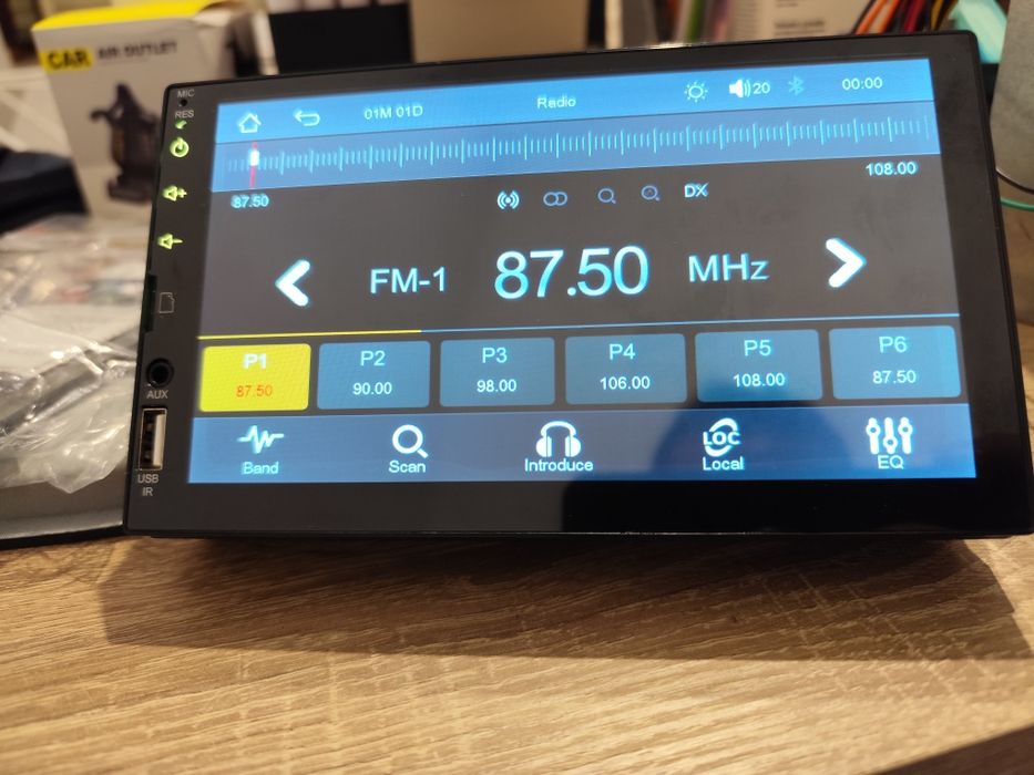 CARPLAY 1 din novo