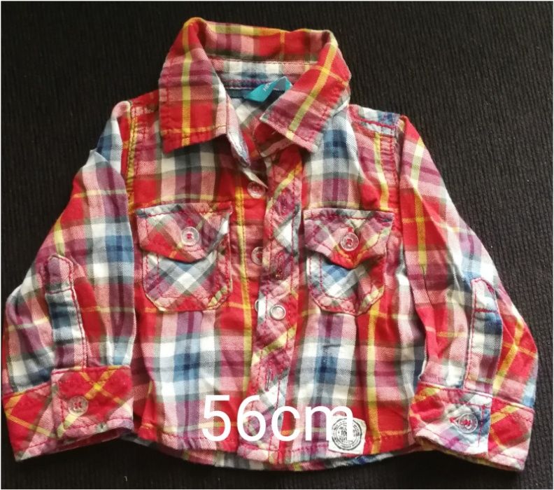 Camisas e colete bebé