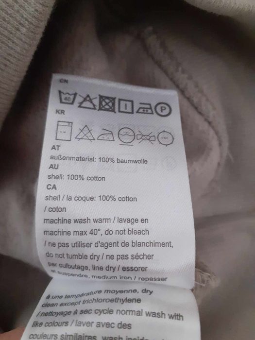 Bluza ocieplana WESC rozmiar L/XL, nowa