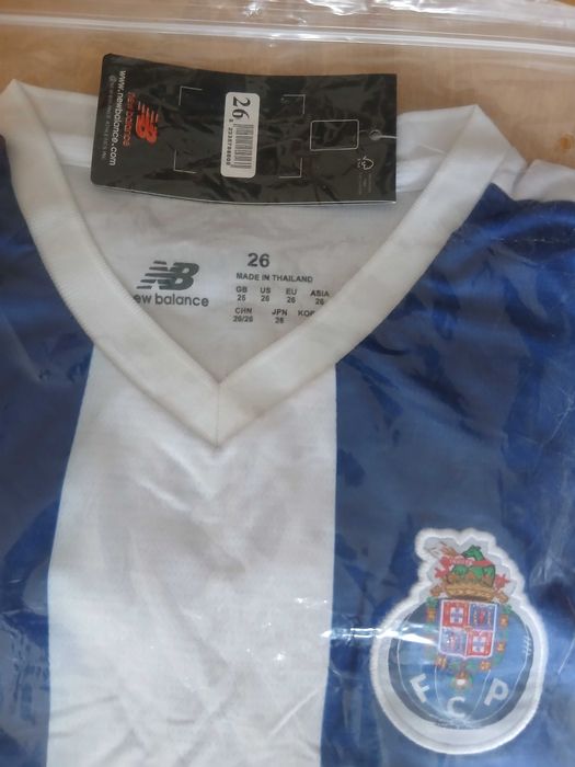Camisola porto com calcao KIT 10/11 anos