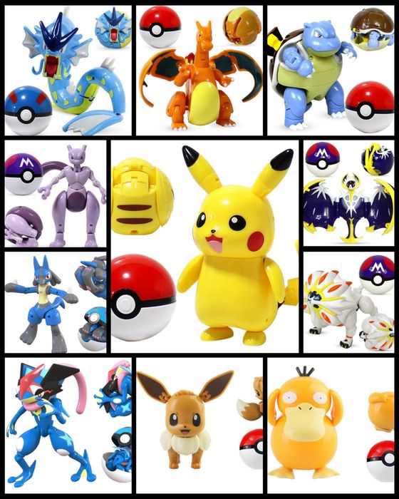 Покемон Пікачу трансформер покебол Pokémon Pikachu
