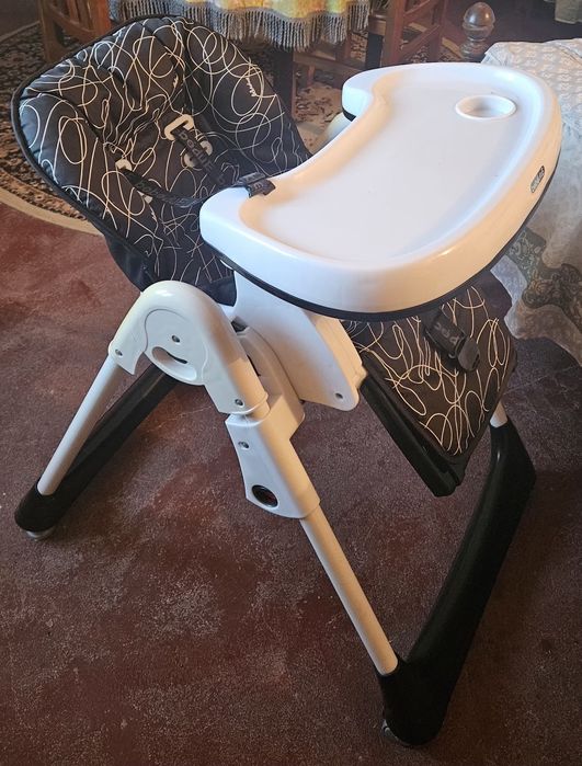 Cadeira de refeição bebé Bebé Due ajustável e reclinável