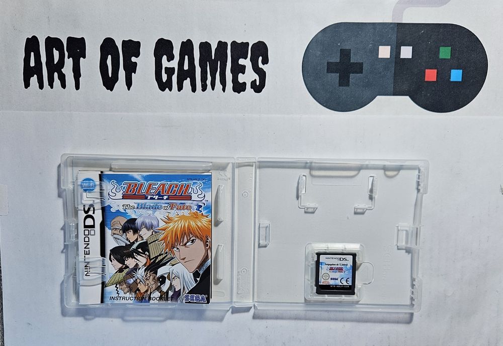Bleach The Blade of Fate Nintendo DS 3DS Komplet 3xA BDB