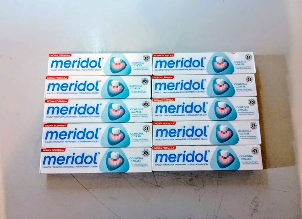 Meridol Ochrona dziąseł pasta do zębów 75 ml. 10 szt.