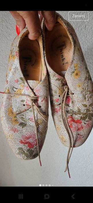 Buty półbuty Think roz 38 skóra naturalna