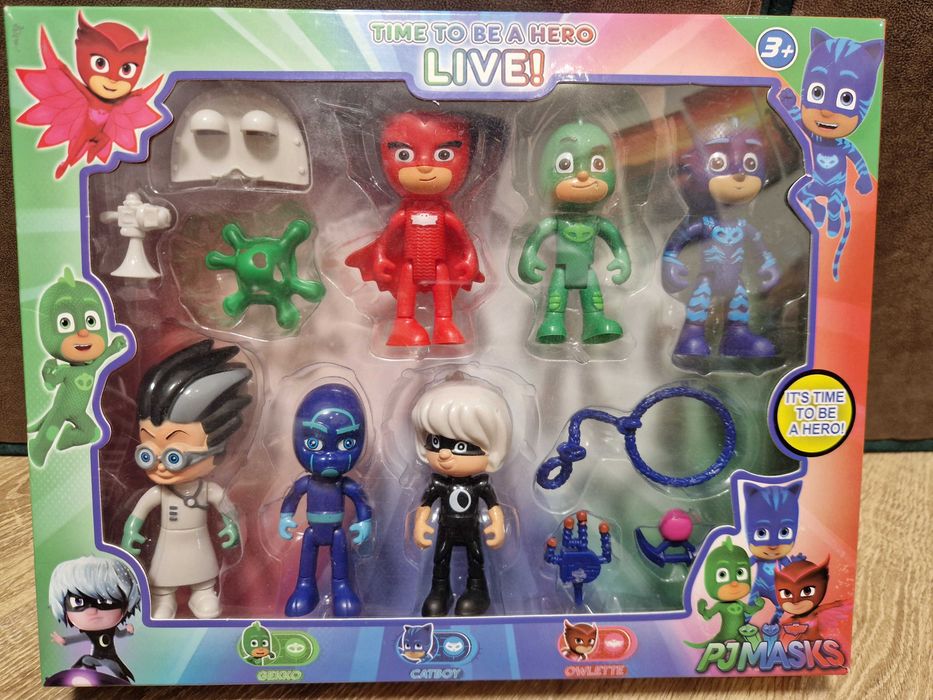 Герої в масках ігровий набір з 6 фігурок