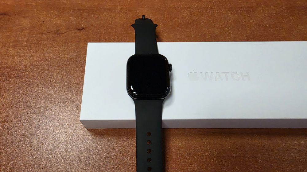 Apple Watch 10 42mm GPS czarny, stan bdb, gwarancja