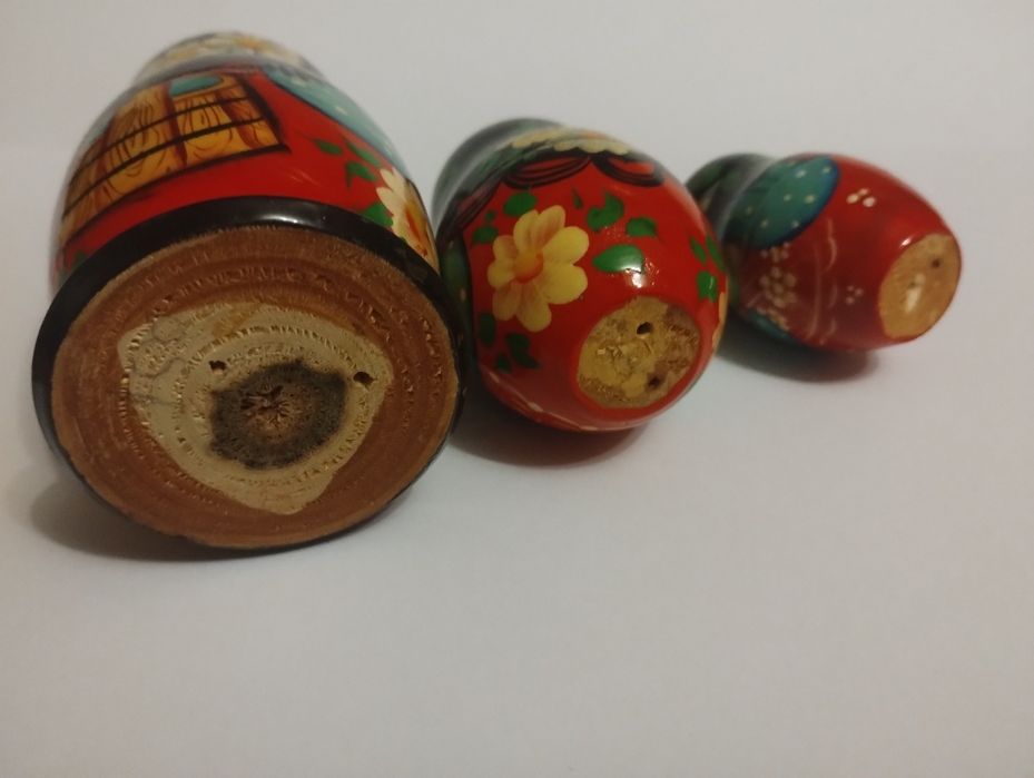 Матрёшки расписные деревянные
