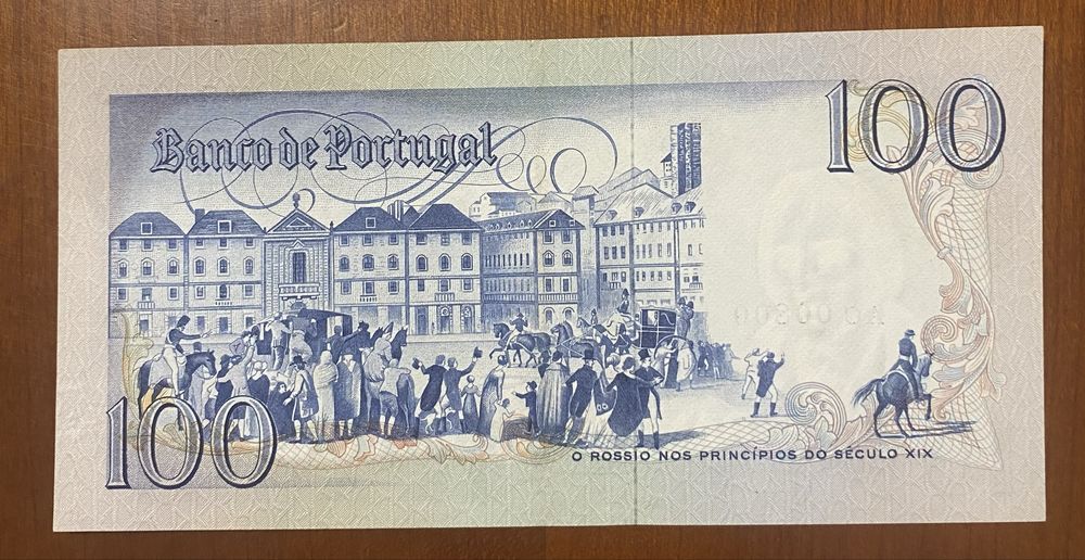 Nota 100$00 Esc. Ch.8 - 02/09/1980 “ CAPICUA”