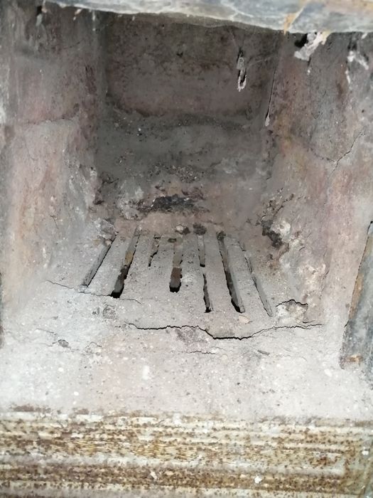 Piec kaflowy przenośny koza