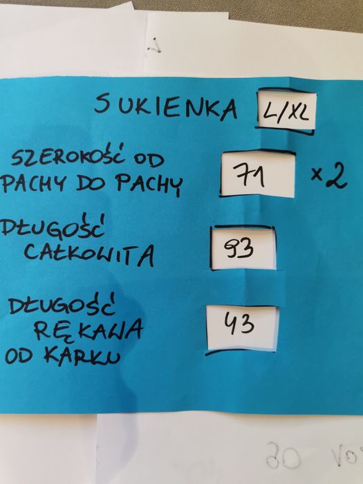 Sukienka kremowa boho oversize koronka