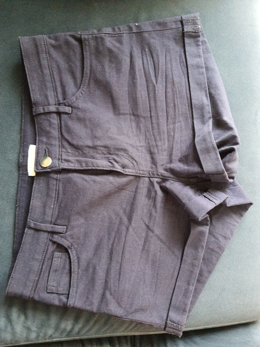 Spodenki granatowe H&M M 38 Basic