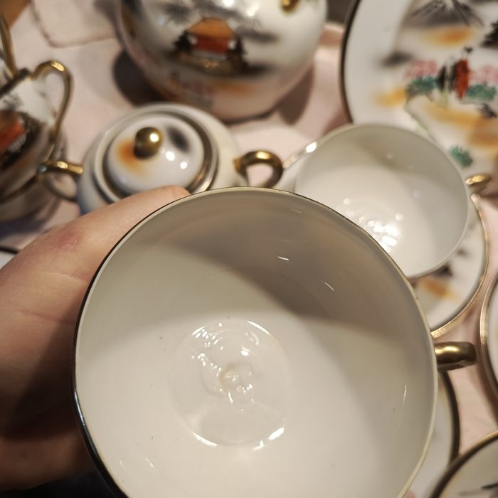 Japonska porcelana Kurami serwis kawowy