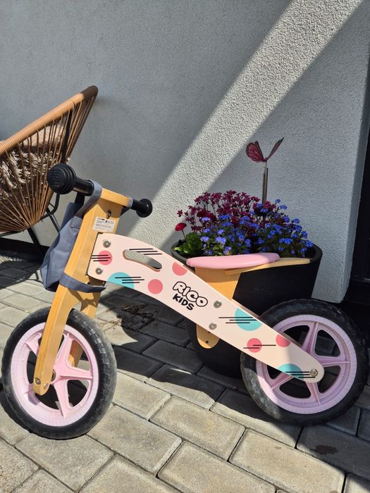 Rico kids drewniany rowerek biegowy