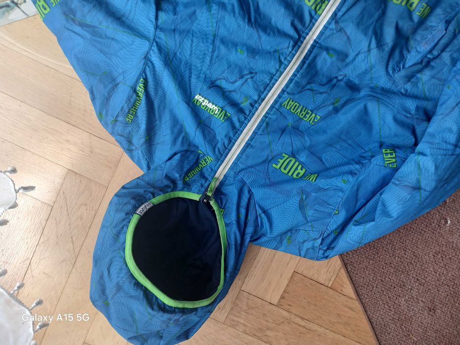 Kurtka zimowa narciarska dla chlopca Wedze Decathlon dwustronna