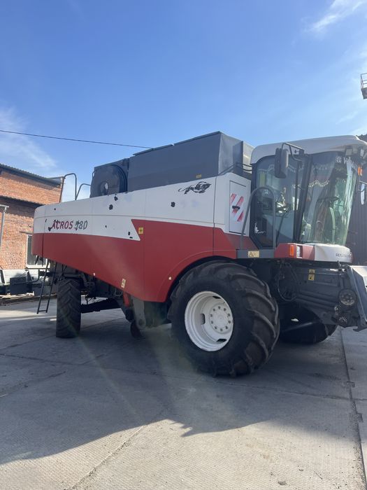 Acros 580,в коплекті з жаткою на транспортному візку