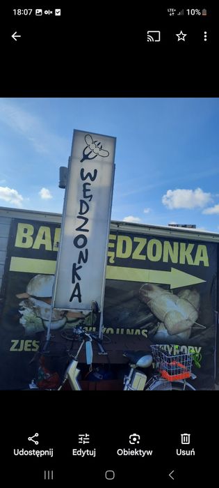 Reklama led , reklama świetlna