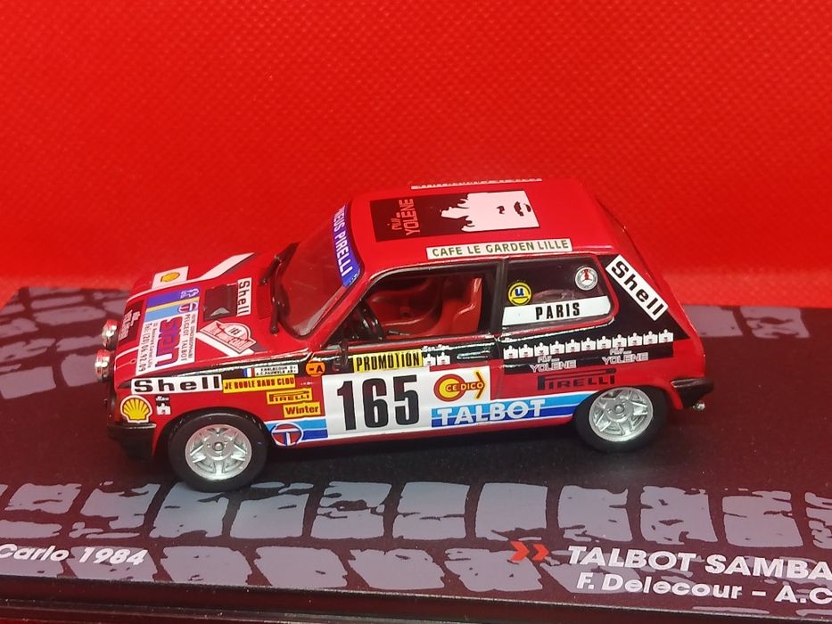 Miniaturas 1/43.Francois Delecour Ford Escort e Talbot Samba