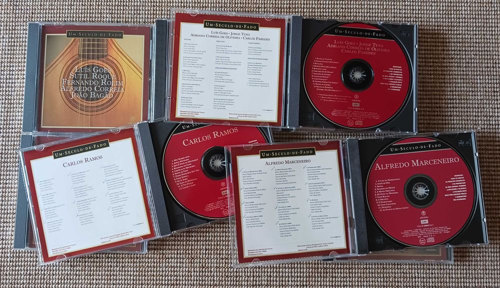 Lote de 8 CD's de Fado - Ediclube