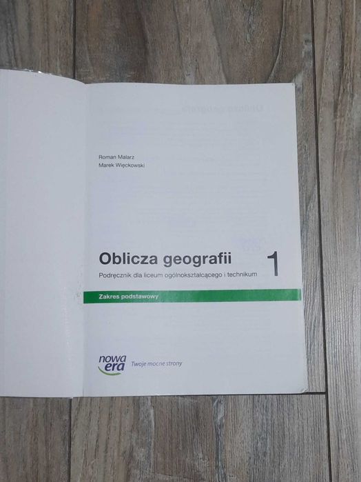 Oblicza Geografii 1 Zakres Podstawowy - Nowa Era Podręcznik
