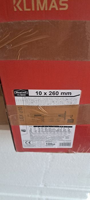 Kołki do styropianu LGX  10x260