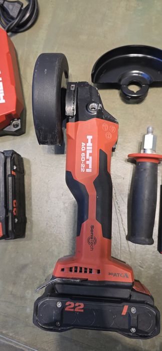 Hilti AG 6D-22 акумуляторна болгарка на Nuron 22v