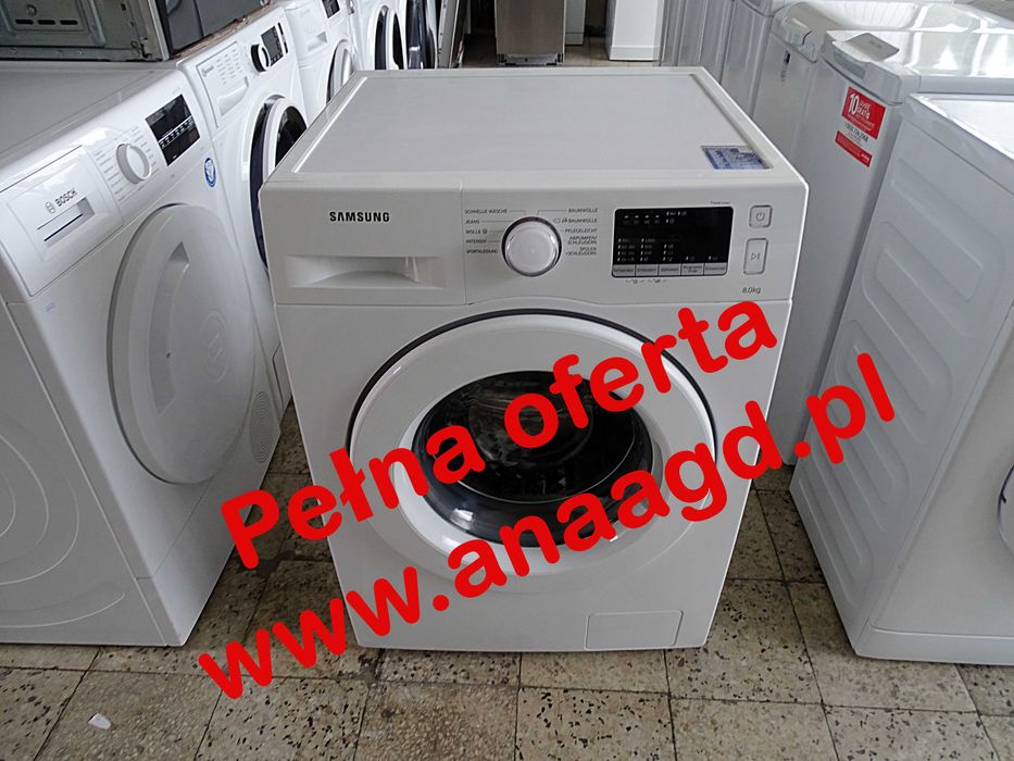 Pralka SAMSUNG WW80J34D0KW A+++ 8 KG GWARANCJA! Duży Wybór Sprzętu AGD