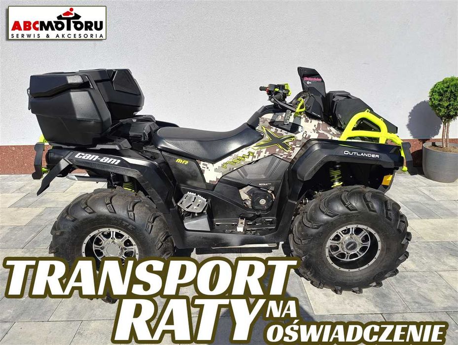 Can-Am Outlander 1000 R X-MR 2015 r. CAMO, FOX, KUFER transport, raty!