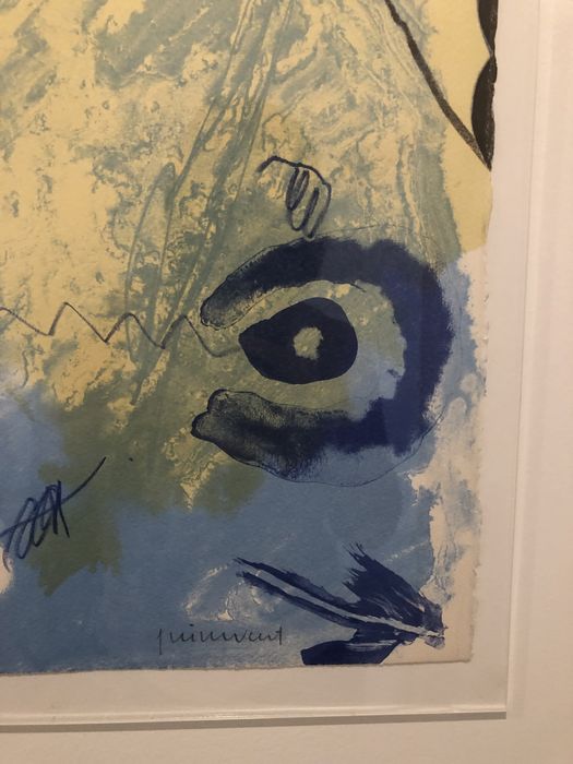 Litografia original numerada artista Guinovart